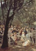 Max Liebermann, Munich Beer Garden